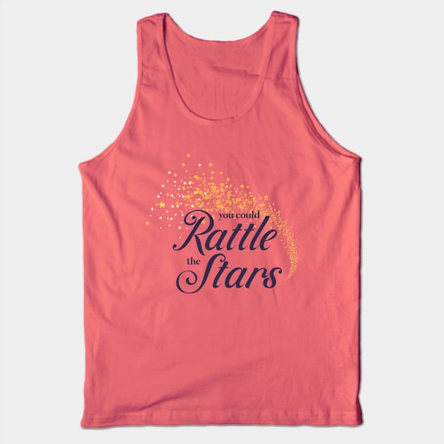 You Could Rattle the Stars (purple) Tank Top by Epic Færytales